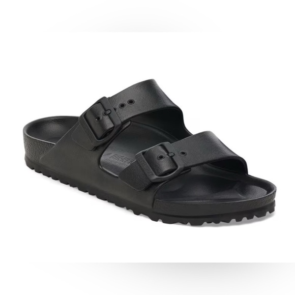 Birkenstock Shoes - Birkenstock Arizona EVA Slide Sandals  Color Black Women’s Size 7